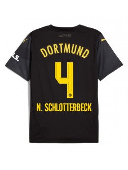 Borussia Dortmund Nico Schlotterbeck #4 Gostujuci Dres 2024-25 Kratak Rukavima